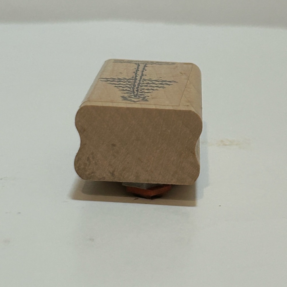 Stampin’ Up! 2002 Tree With Star Rubber Stamp - Picture 6 of 8